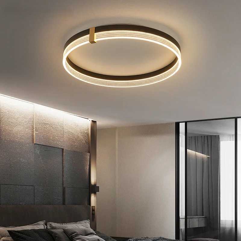 Modern Minimalist LED Ceiling Lamp With Bedroom Remote Control Modern Round LED Ceiling Lights For Living Room Home Ceiling LightXJ2500613