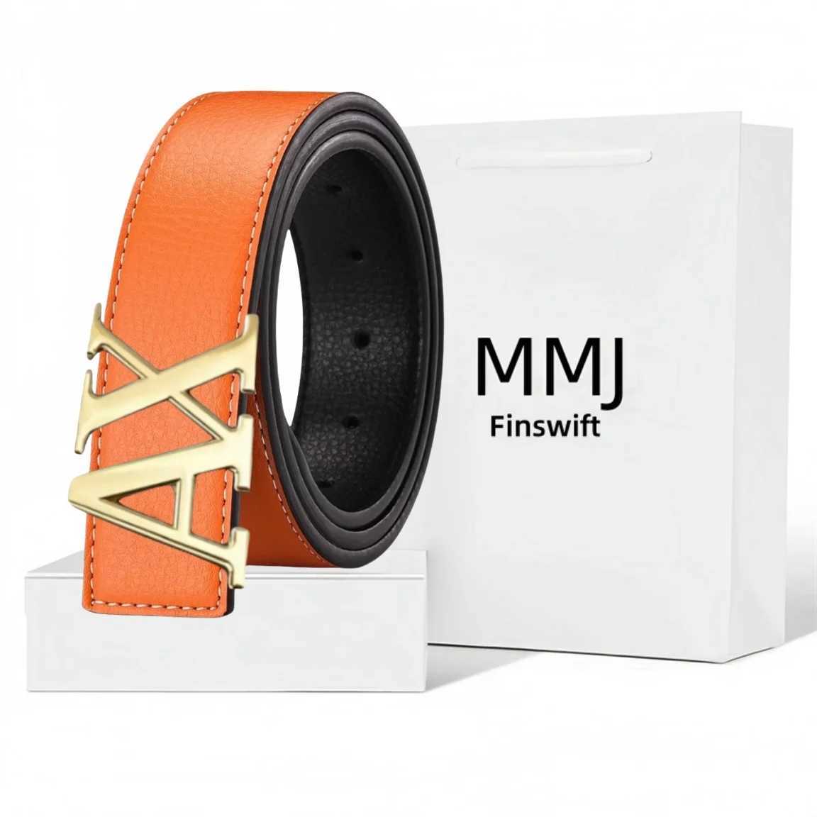 2025 New Luxury High Quality Letter Slide Buckle Designer Belts Men Genuine Leather Famous Brand 3.5cm Cowksin Ceinture Hme X250614