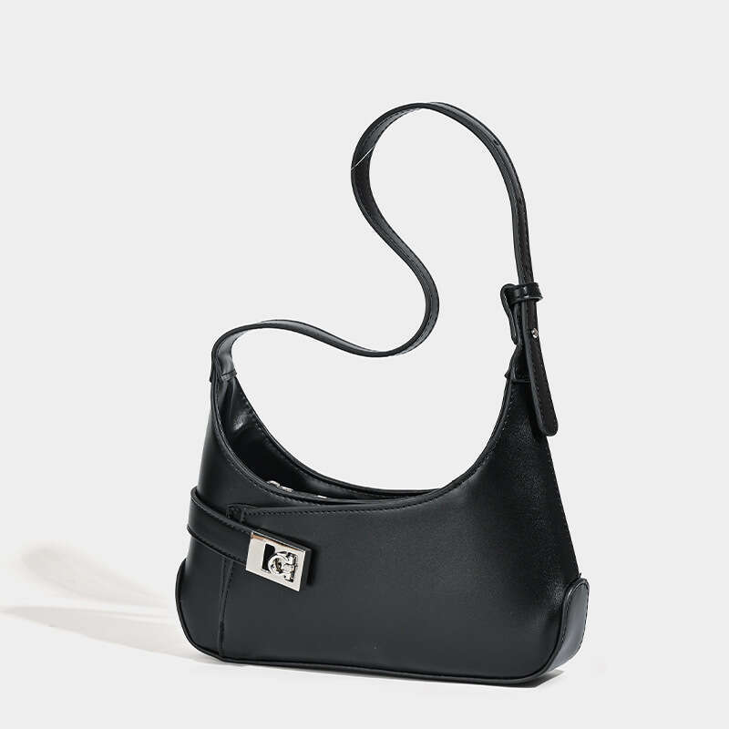 Women's Bag 2025 Summer New High-End Solid Color Versatile Underarm Niche Design Textured Shoulder Handbag