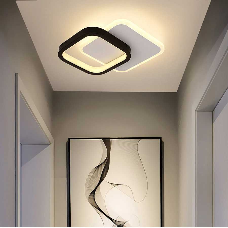 Nordic Luxury LED Aisle Light Modern Simple Metal Ceiling Light Living Room Restaurant Bedroom Decor Creative Ceiling Lamp Light XJ2500613