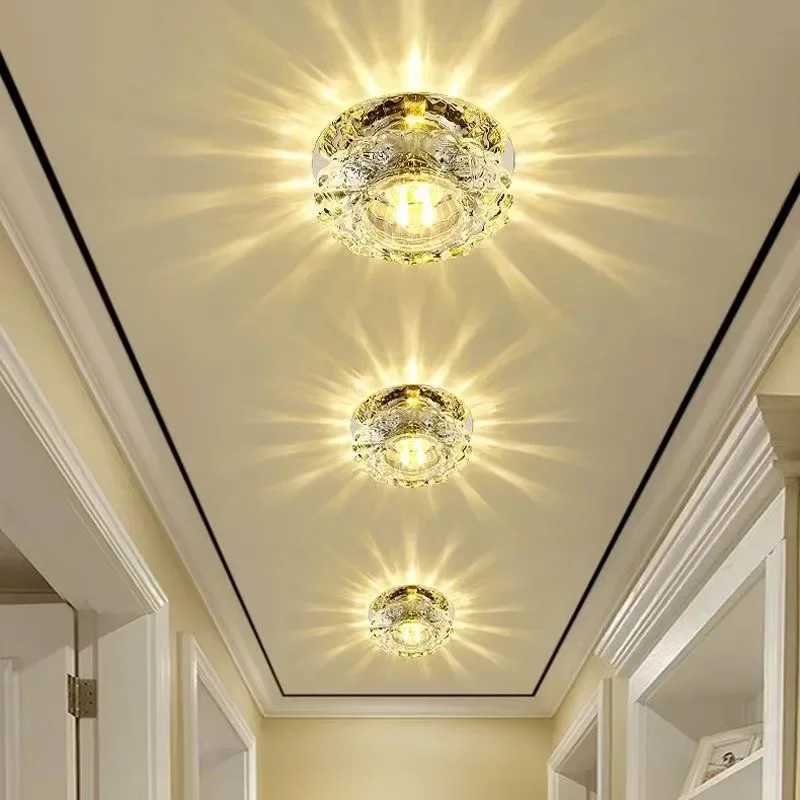 LED Crystal lamp Embedded ceiling light For Home living room corridor Decorative ceiling lamp Porch balcony Indoor lighting XJ2500613