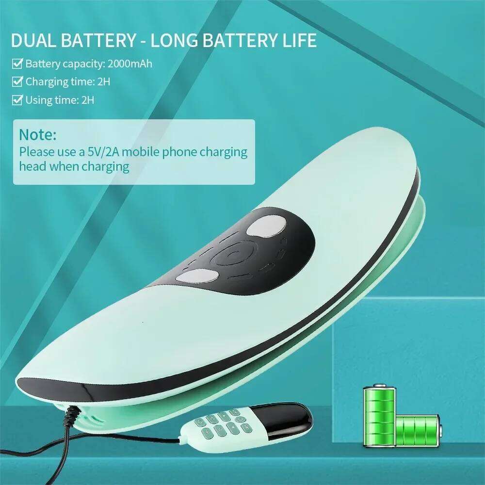 Curved Spine Intelligent Electric Hot Compress Soothing Lumbar Massage Instrument Reduce Pain Waist Massager