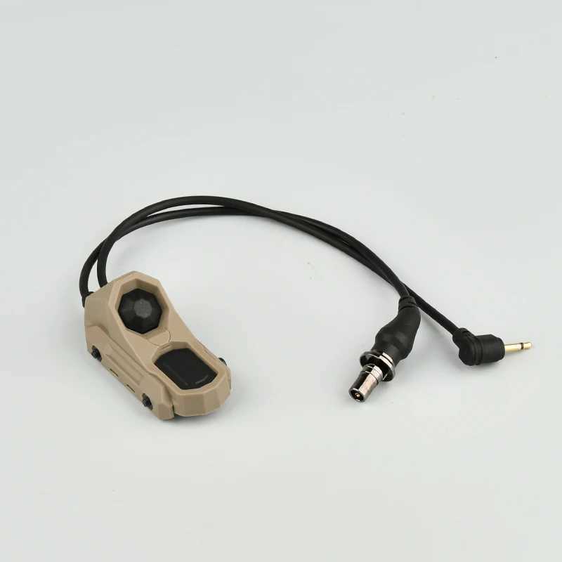 Tactical AXON Flashlight Switch Double Control Pressure Switch For M300 M600 Light PEQ15 OGL DBAL NGAL MAWL CQBL Laser XJ250613