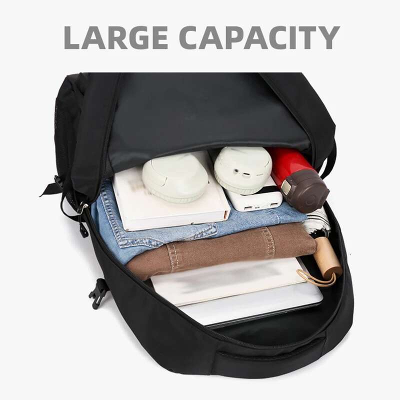 60L Backpacks Men Business Laptop Pack Large Capacity 15.6 Inch Computer Travel Commuting Daypack College Student Bag