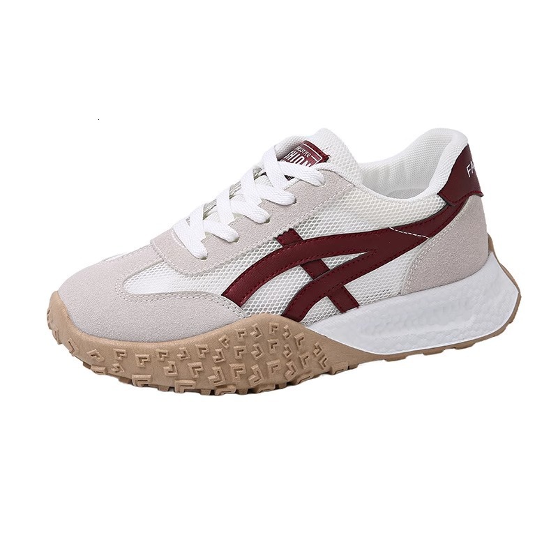 Ddmysports Dexun Women Spring New Thick Soled Versatile Agan Breathable Lightweight Soft Casual Sports Shoes Outdoor Shoes