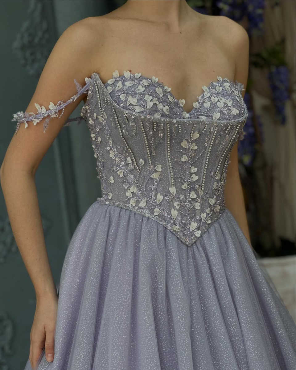 Light Purple Glamorous Mermaid Prom Dresses Designer Off The Shoulder Backless Shining Sequins Custom Made Plus Size Spakly Party Evening Dress Vestid