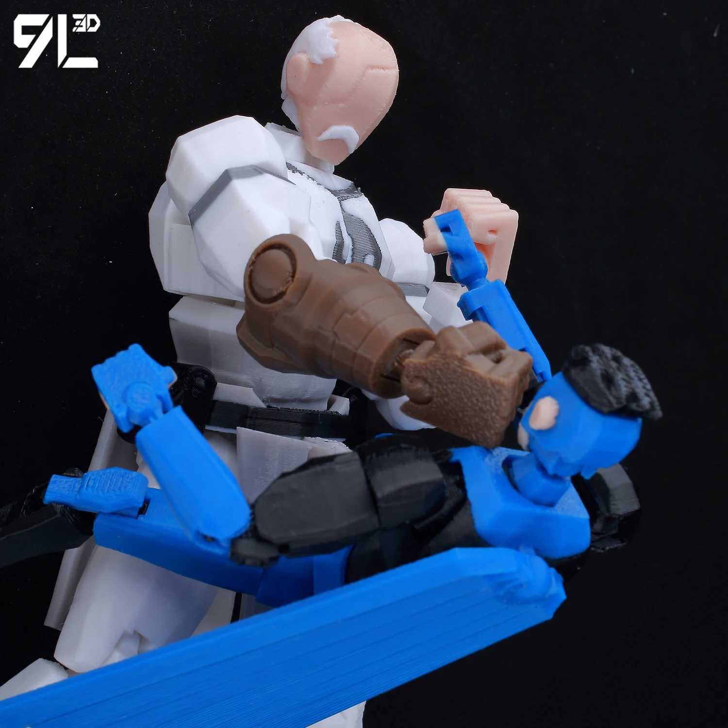 9L3D 13 Invincible Boy Eve Omni Action Figure 3D Printed Anime Model Multi-Jointed Poseable Collectible Toy Gift for FansXJ250614