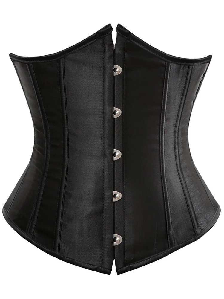 Women Corset Wide Belt Back Bandage Slim Waist Body Shaper Bustiers Gothic Punk Vintage Tank Tops XJ250614