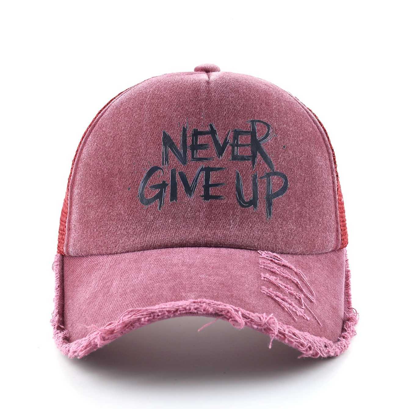 Washed Denim Vintage Baseball Cap Men Spring And Summer Sun Visor Cap Snapback Hip Hop Trucker Cap Women Breathable Mesh Hat W250614