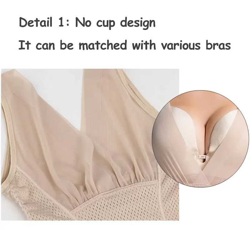 Women Sexy Mesh Shapewear Butt Lift Bodysuit Push Up Bras Tank Tops Waist Tummy Slimming Body Shaper Sculpting Corsets XJ250614