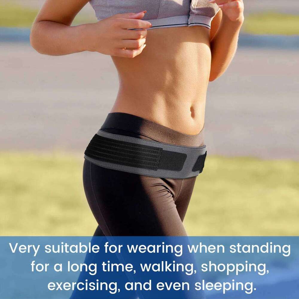 VELPEAU Sacroiliac Si Joint, Hip, Peic, Lower Back, Leg Sacral Nerve Pain Relief, Peic Belt For Women And Men