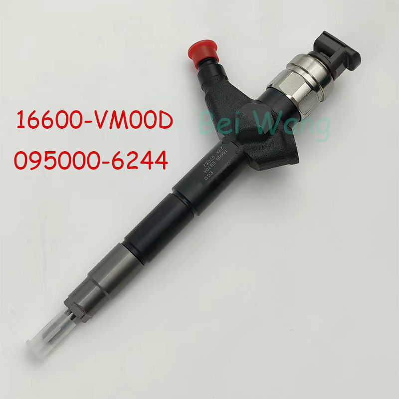095000-6244 16600-VM00D diesel common rail fuel injector suitable for Nissan Navara YD25