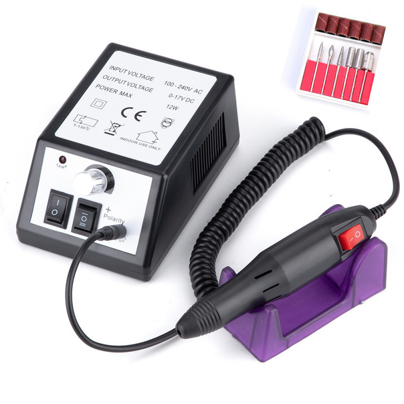 LINMANDA Professional Manicure Drill Machine Set Nail Files Drill Bits Gel Polish Remover Tools Low Noise Cutters Nail File Kit