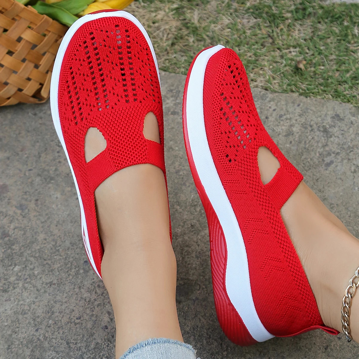 womens summer shoes - casual sneaker simple four seasons general light flat Solid women shoes sale shoes with 250610