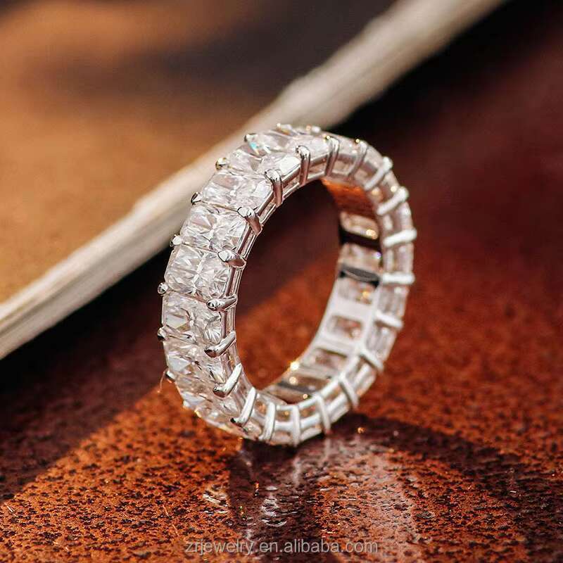 Lab-Grown Diamond 1CT VVS IGI Certificate D E Color Engagement Ring Womens Synthetic Diamond S925 Silver Ring
