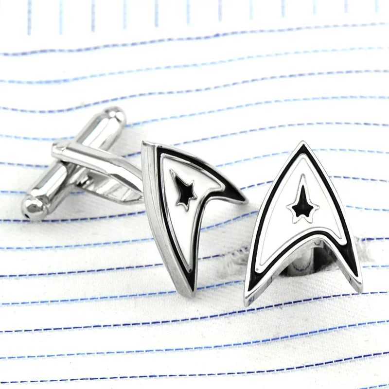 Star Tie Clips Cufflinks Sets High-end Mens Gifts Business Banquet Party Suit French Shirt Buttons Trendy Cuff Links Set XJ250614