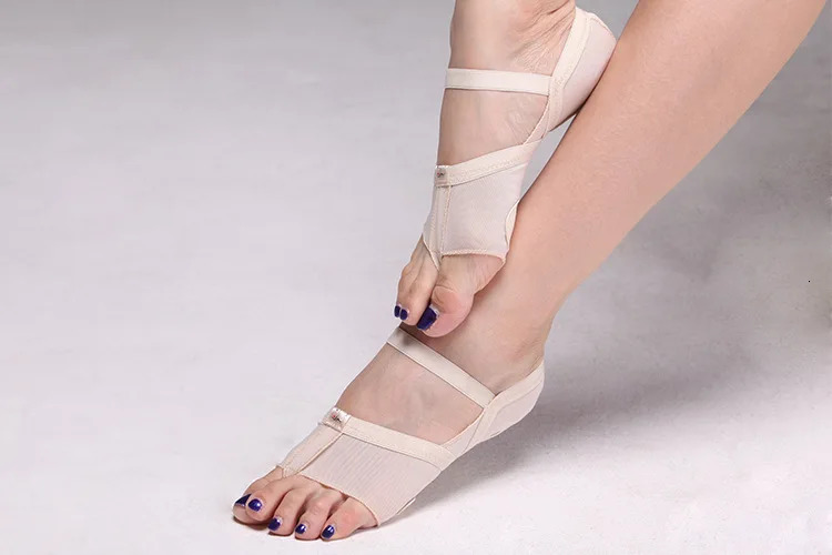 1 Pair Cotton Foot Pad Belly Ballet Dance Toe Pad Practice Shoes Foot Protection Dance Socks Gaiters High-heeled shoe Pad FX1021 250613