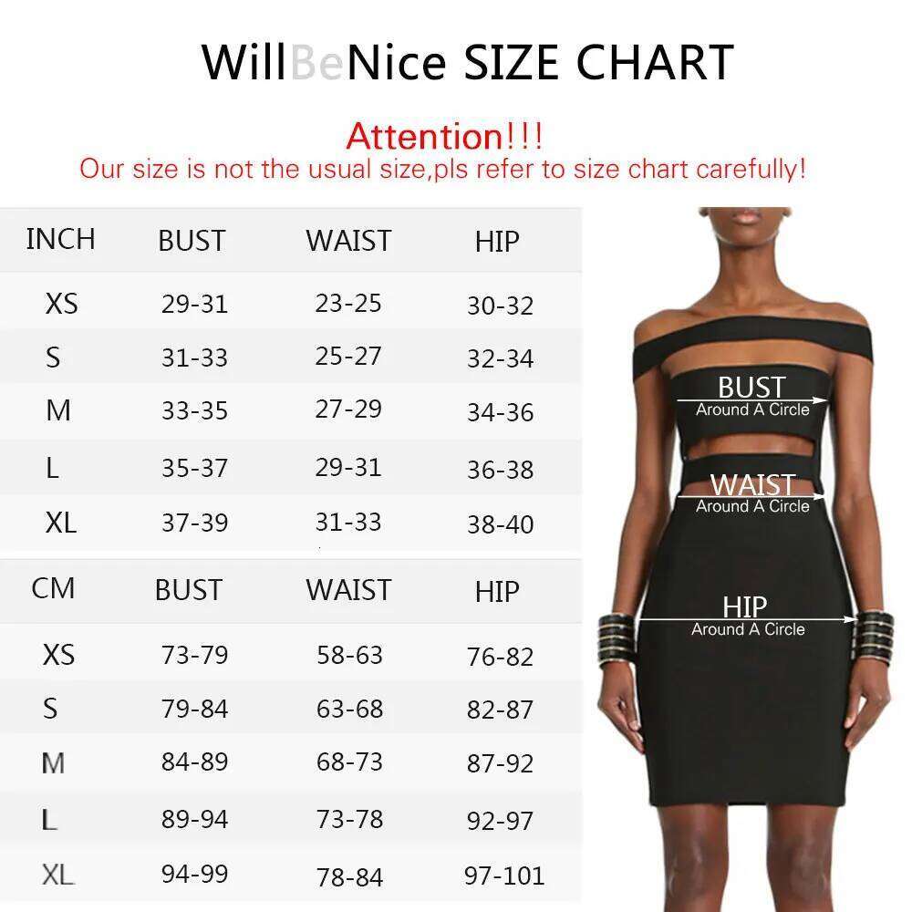 Willbenice Sexy Hot Pink Black Knee Length Wholesale Womens Bodycon Bandage Pencil Celebrity Party Skirts
