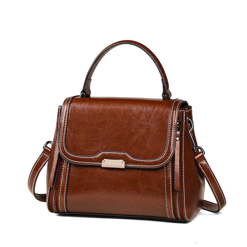 New Trend Genuine Leather Women S Fashion Handbag Versatile Shoulder Crossbody Bag For Women