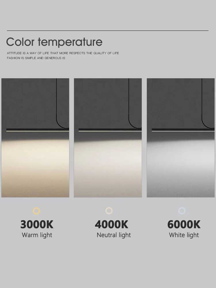 Restaurant chandelier simple modern Nordic tea room office bar one word long strip LED lamp dining table lampsXJ2500613