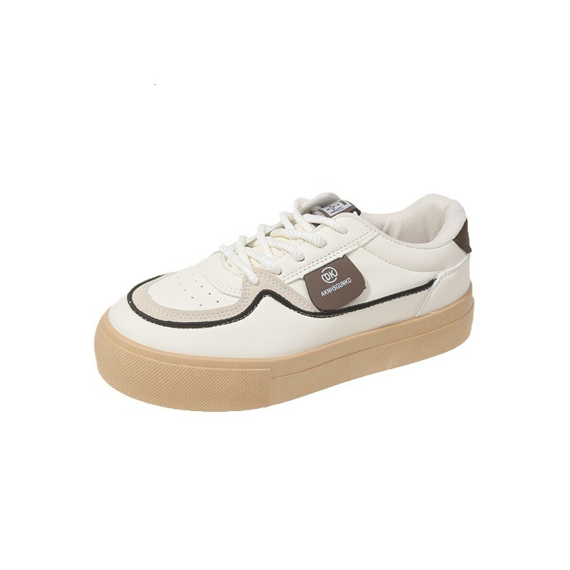 Ddmysports Platform Training For Women New Spring And Autumn Thick Soled White Agan Shoes Casual Sports Sneakers Outdoor Shoes