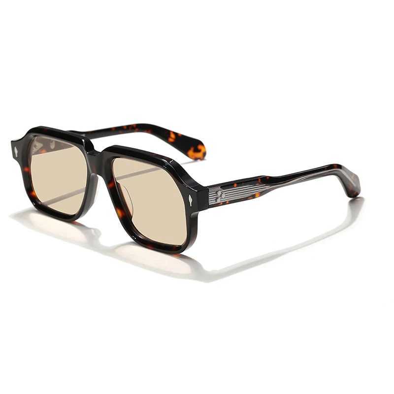 Oversized Handmade Acetate Sunglasses For Men Women Retro Classic Sunglasses Outdoor UV400 Protection Customization Z250614