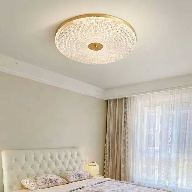 Modern Minimalist LED Circular Acrylic Ceiling Light Bedroom Living Room Dining Room Home Decoration Lighting XJ2500613