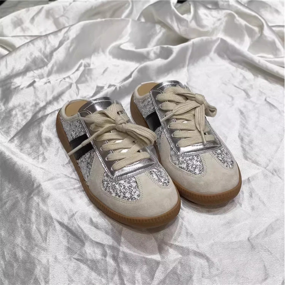 Ddmysports German Training Closed Toe Half Slippers For Women Summer Outdoor Versatile Thick Sole Backless Slip On Lazy Shoes Outdoor Shoes