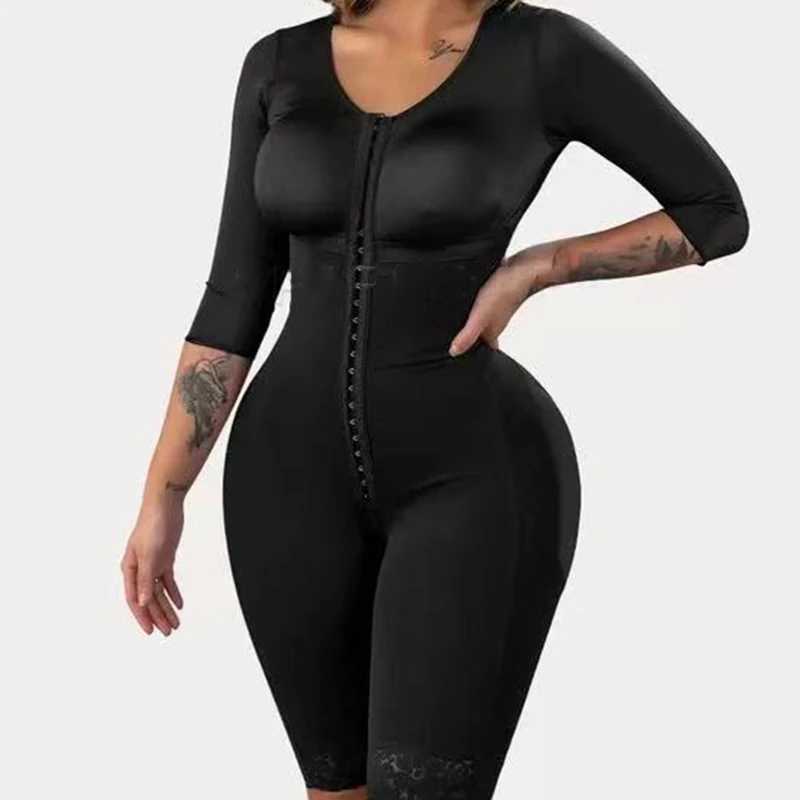 Fajas Colombianas Body Shaper Girdles for Women Tummy Control Post Surgery Compression Female Butt Lifter Shapewear Bodysuits XJ250614