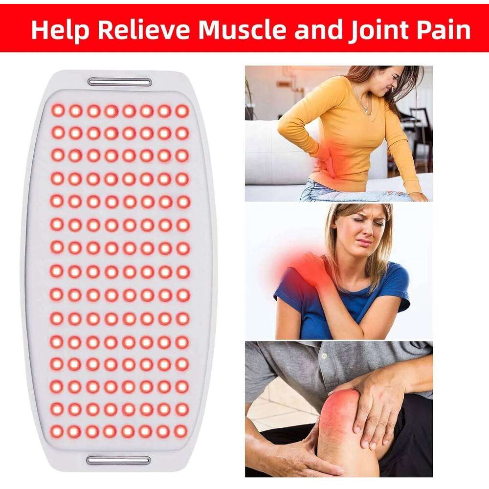 Wearable Large Pad LED 630Nm & 850Nm With Controller NIR Deep Therapy For Waist Back Stoh Muscle Repair