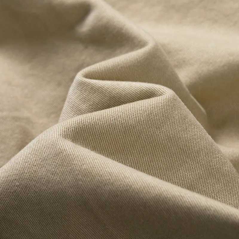 2025 Summer Mens Baggy Multi Pocket Military Cargo Shorts Male Cotton Khaki Mens Tactical Shorts Short Pants 30-38 No Belt W250614