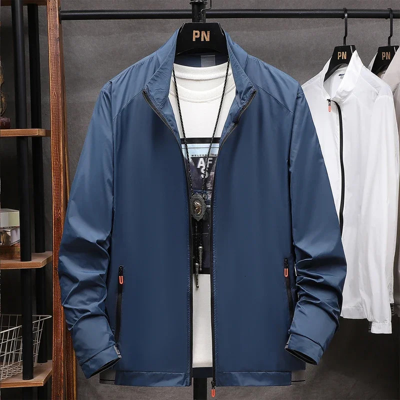 Sunscreen Coats Mens Breathable Sports Waterproof Jacket Summer UV Protection Outdoor Fishing Skin Clothing 250614