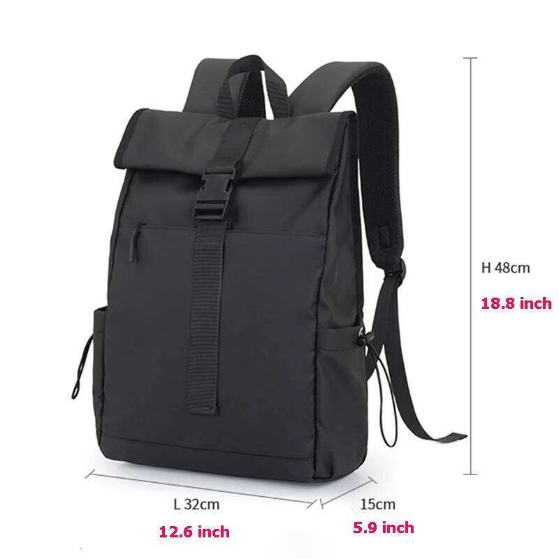 British For Women New 14-15.6 Inch Laptop Oxford Cloth Waterproof Short Distance Travel Backpack Men Black