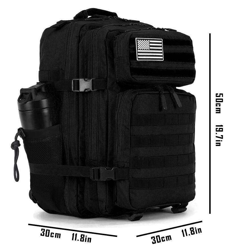 25L 35L 45L Tactical Backpack For Men Outdoor Sports Travel Gym Hiking Bug Out Bag Military Camping Hunting Survival Rucksack