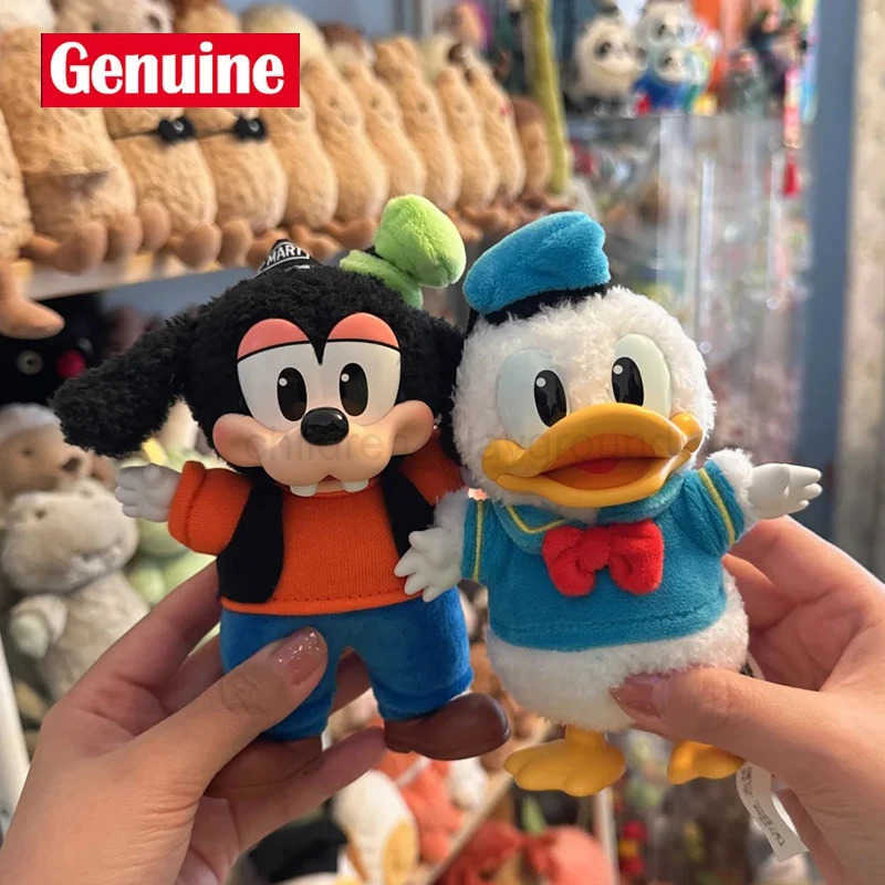 Disney 100% Genuine Disney Spot Mickey Family Cute Together Series Blind Box Pendant Handmade Doll Toy Collection Gift Mystery Box W250701
