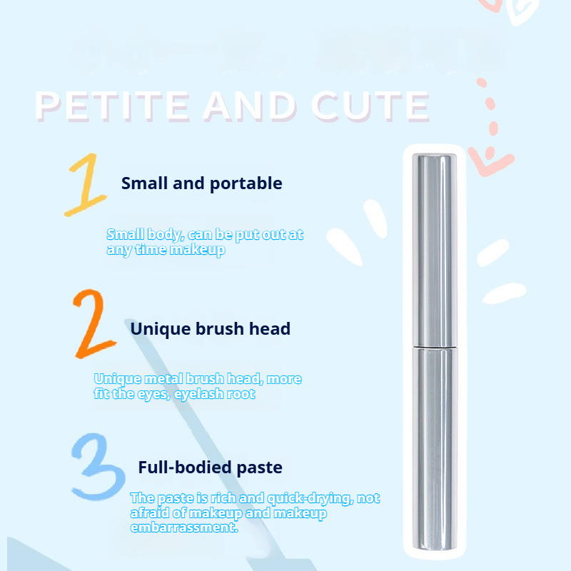 Mascara custom OEM/ODM factory OEM processing slim volume waterproof non-smudge styling