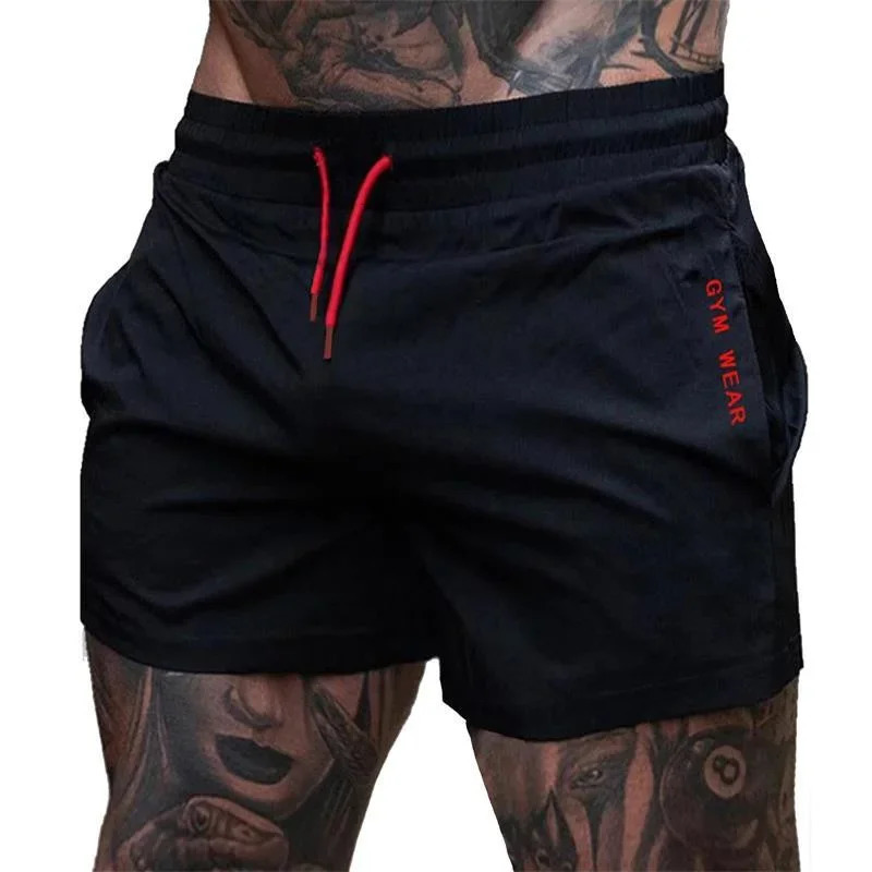 Summer Gym Fitness Sports Shorts Men Sweatpants Thin Fashion Marathon Running Woven Training 250614