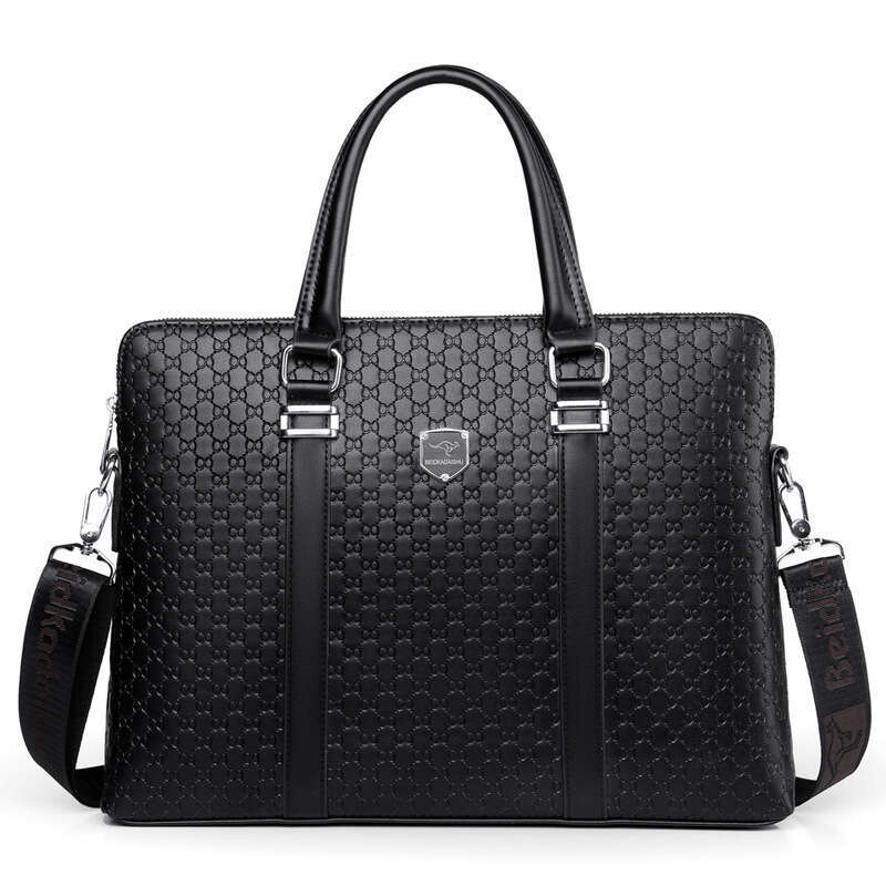 New Business Commuter Handbag Laptop Men's Briefcase Large Capacity Crossbody Shoulder Bag