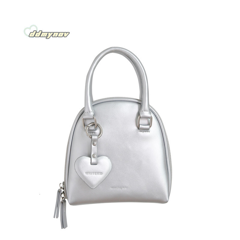 Rourou Chen Whiterm Korean Niche Design Women's New Cute Handheld Shell Single Shoulder Crossbody Small Bag ddmynov