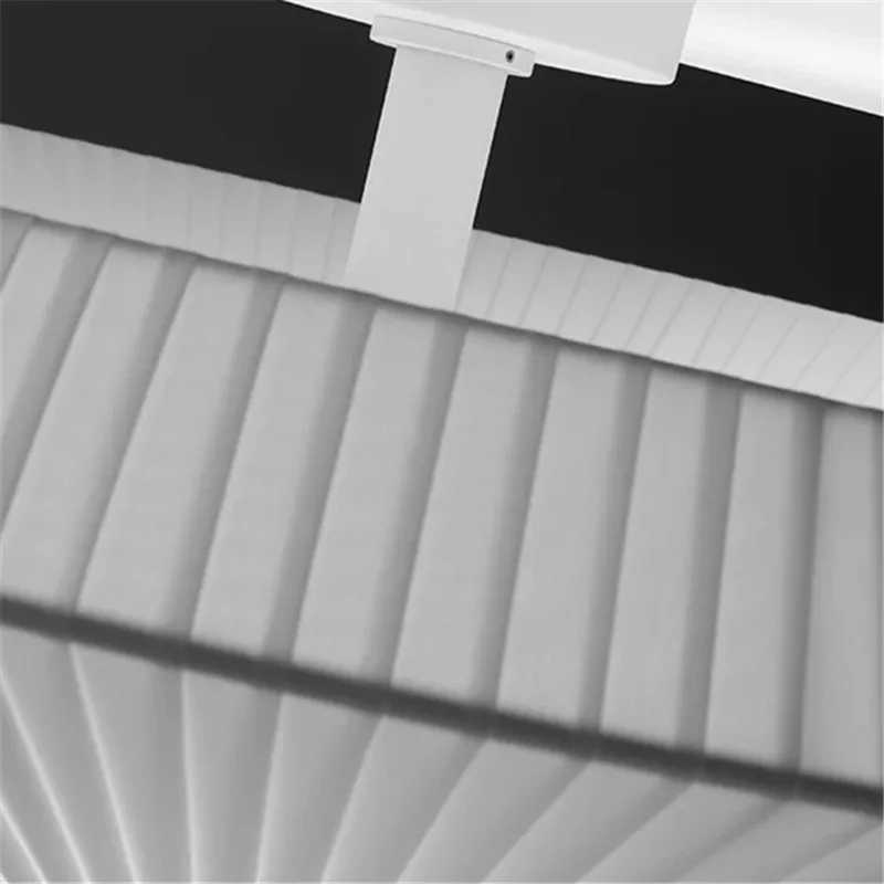 Siam ceiling light simple round white fabric planted lamp foyer creative flying saucer light restaurants hotel lobby lightingXJ2500613