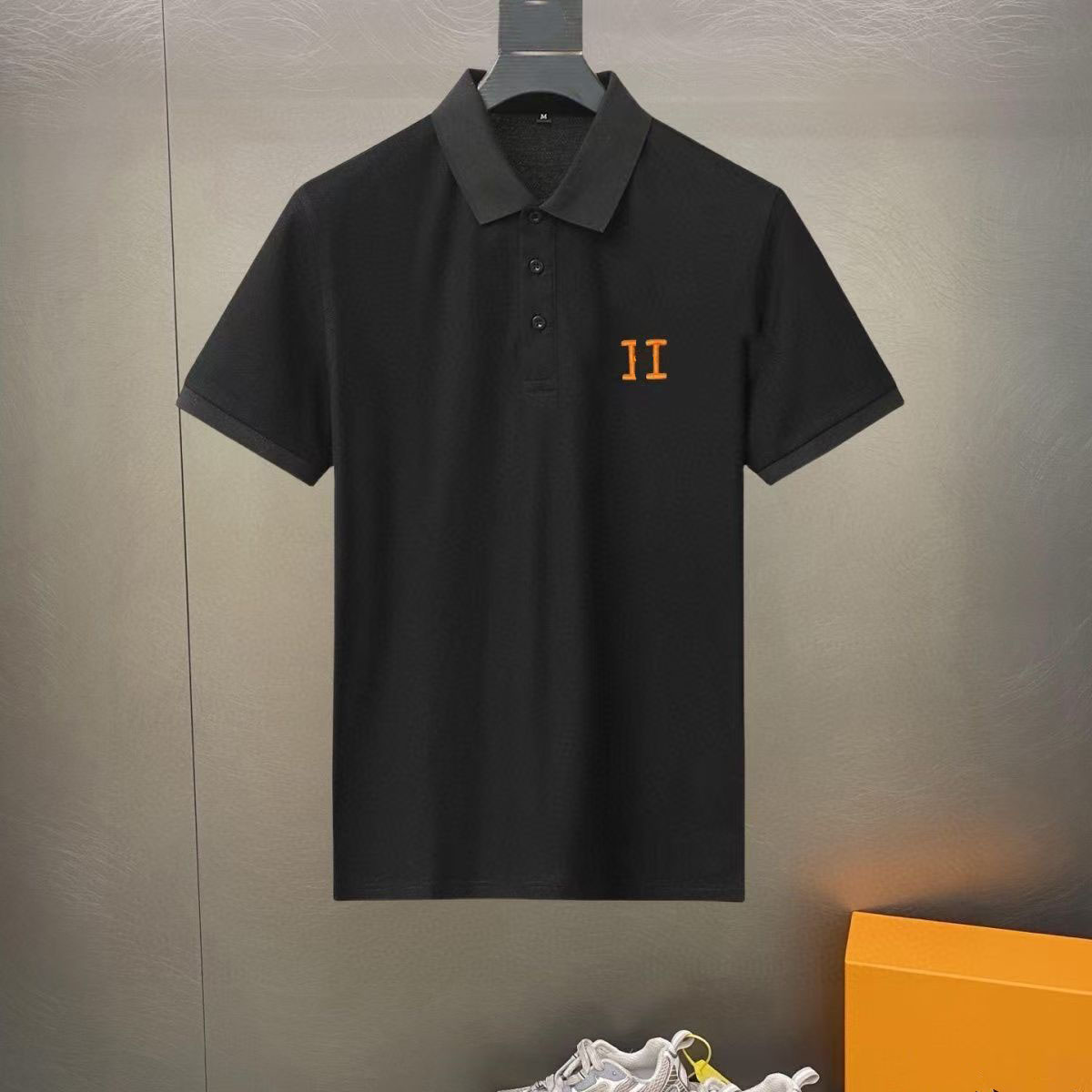 Designer T Shirt Shorts polo shirt collar Top Fashion Clothes Leisure Loose Tide Tees High Quality Cottons Short Sleeve Print Tops68