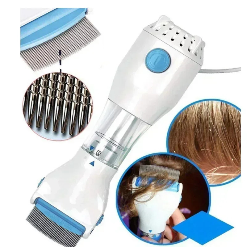 Pet Electric Lice Grabber Comb Multifunctional Physical Flea Removal Killer Brush for Cats Dogs Hair Cleaner Lice Remover Comb 250614