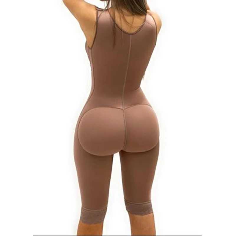 Sleeveless Knee Length Full Body Shapewear Butt-Lifting BBL Post Op Surgery Supplies Original Colombian Fajas Colombian faja XJ250614