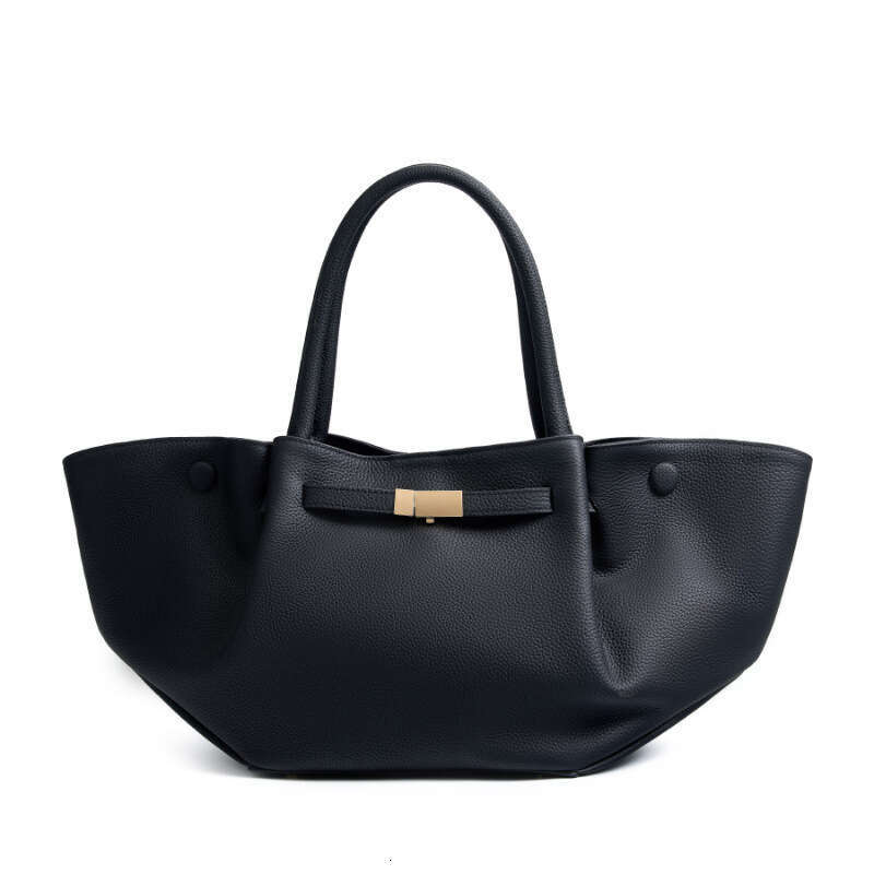 Designer Bag Genuine Leather Fashion Simple Large Capacity Tote Niche Solid Color Wing Commuter Versatile Dumpling Bag Bags
