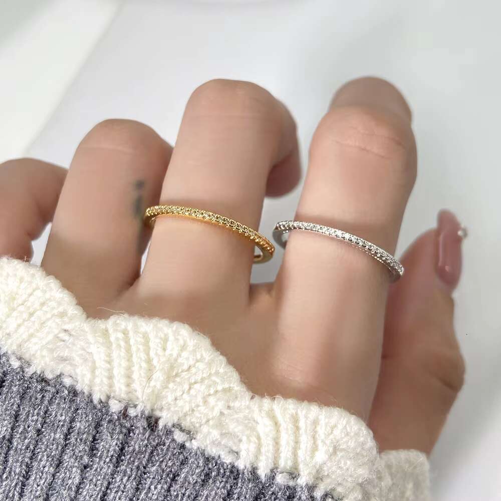 925 Sterling Silver Womens Engagement Rings with VVS Moissanite Promise Rings Elegant Jewelry