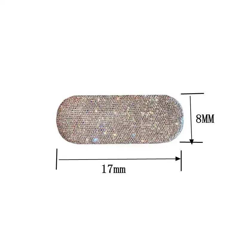 Car Diamond Glasses Case Women Fashion Glitter Reading Myopia Sunglasses Protector Cover Pressure Glasses Storage Box 250610