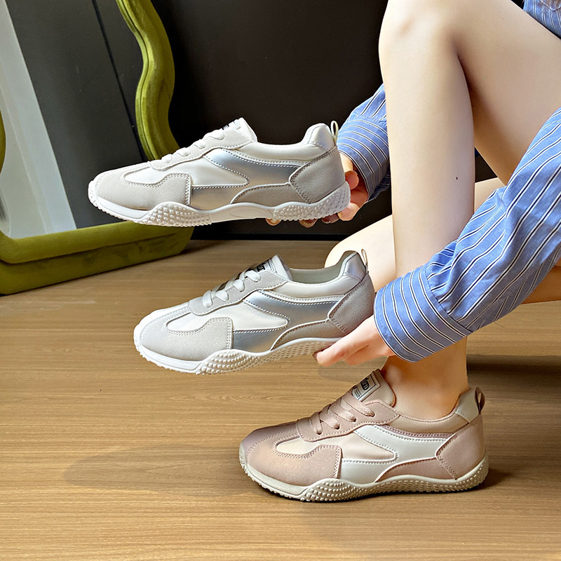 Ddmysports White Sneakers For Women Spring New Korean Style Ins Female Students Casual Sports Versatile Agan Shoes Street Shooting K Outdoor Shoes