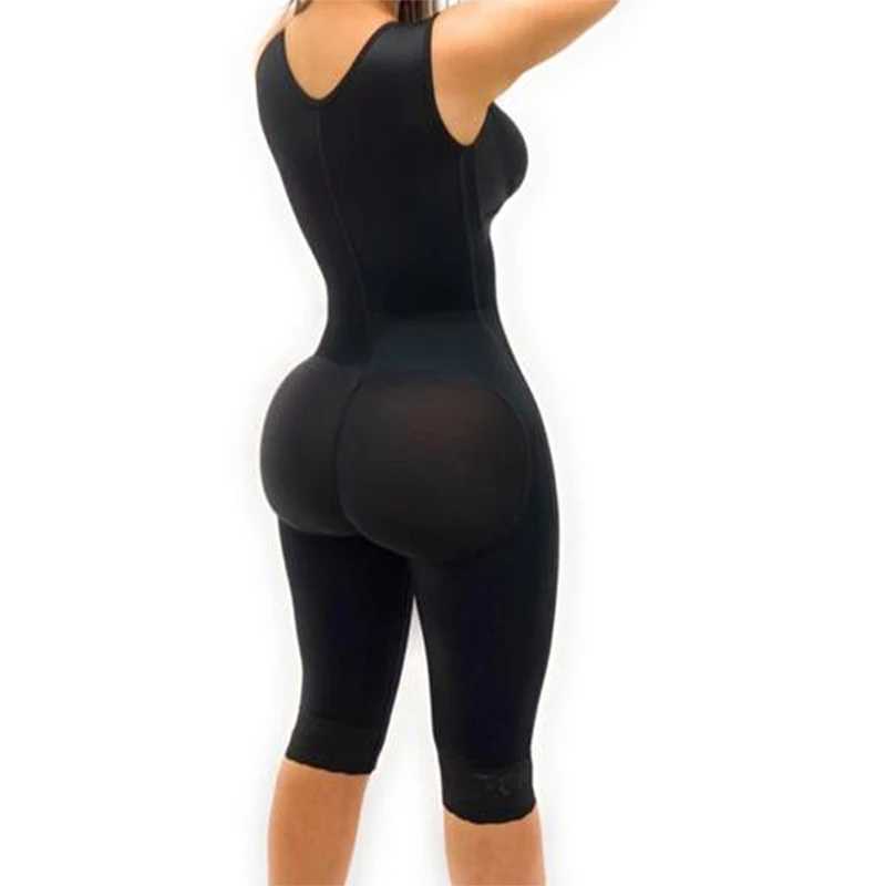 Sleeveless Knee Length Full Body Shapewear Butt-Lifting BBL Post Op Surgery Supplies Original Colombian Fajas Colombian faja XJ250614