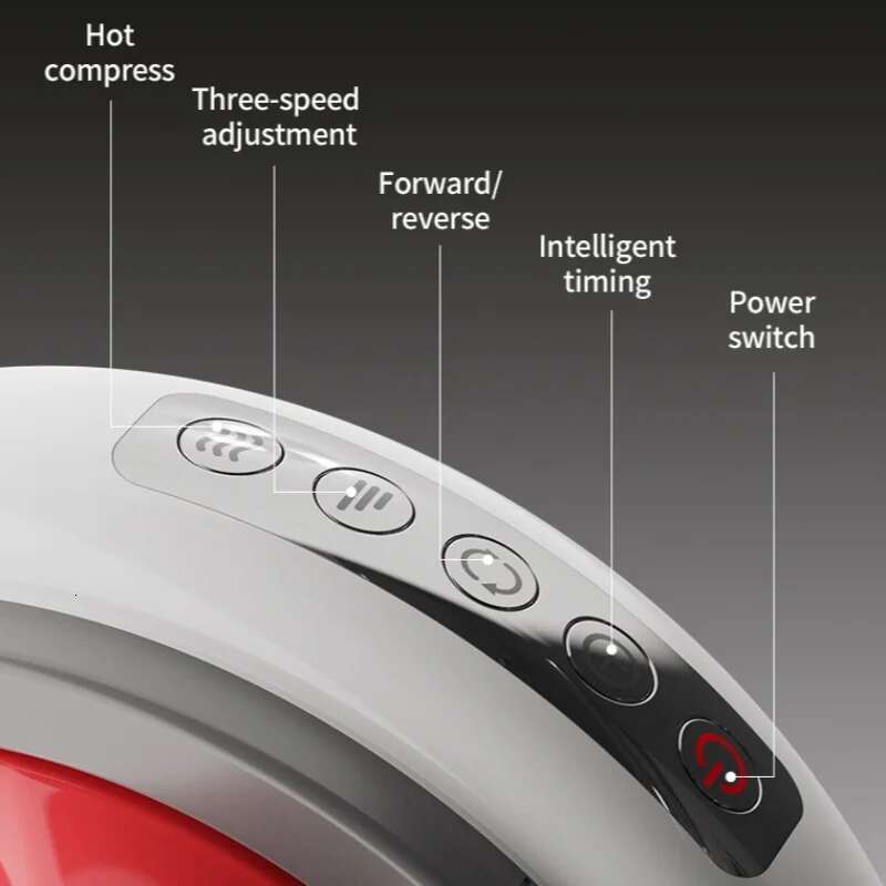 Mini Massager Portable Rechargeable Multifunctional Electric Soft Abdominal Instrument Hot Compress Massage Waist Back