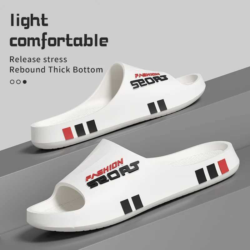 Sports slippers for women summer new style summer outerwear thick soled comfortable cool slippers for men Z250614